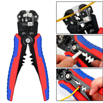 Crimping Pliers kits, HSC8 6-4 Tubular Terminals,Multifunctional Wire Strippers,1200PCS furrule terminals, Hand Tools kits case