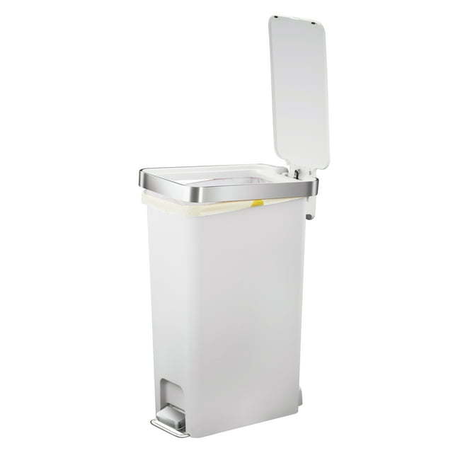 10.5G SLIM TRASH CAN- BLACK