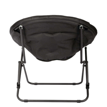 Saucer Chair for Kids and Teens, Black