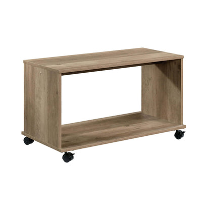 TV Cart for Flatscreen TVs up to 32", Rustic Weathered Oak Finish