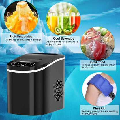 Household Mini Portable Countertop Ice Maker