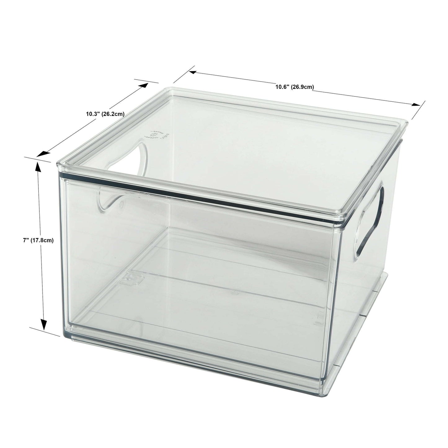 Clear Plastic Large Drawer