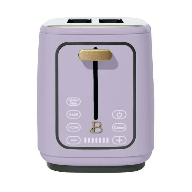 2 Slice Toaster with Touch-Activated Display, Cornflower