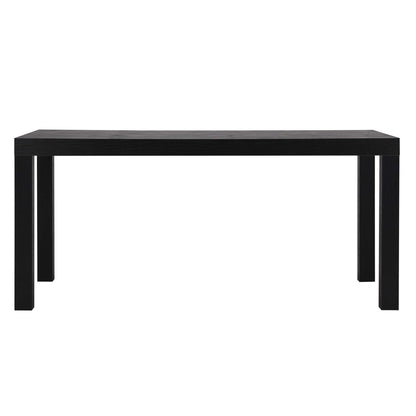 Parsons Coffee Table, Black Oak