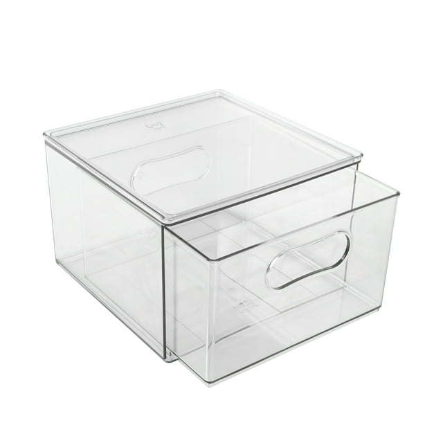 Clear Plastic Large Drawer