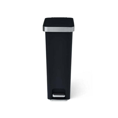 10.5G SLIM TRASH CAN- BLACK