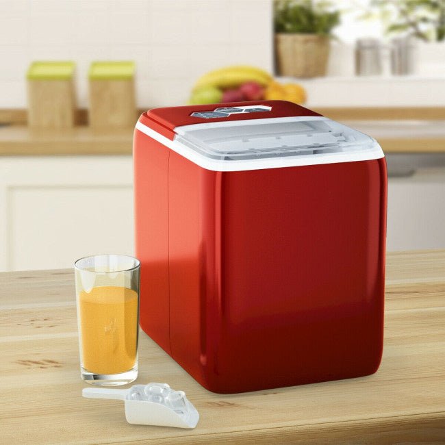 44 lbs Portable Countertop Ice Maker Machine with Scoop