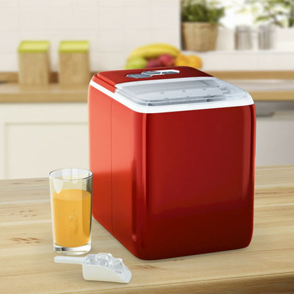 44 lbs Portable Countertop Ice Maker Machine with Scoop