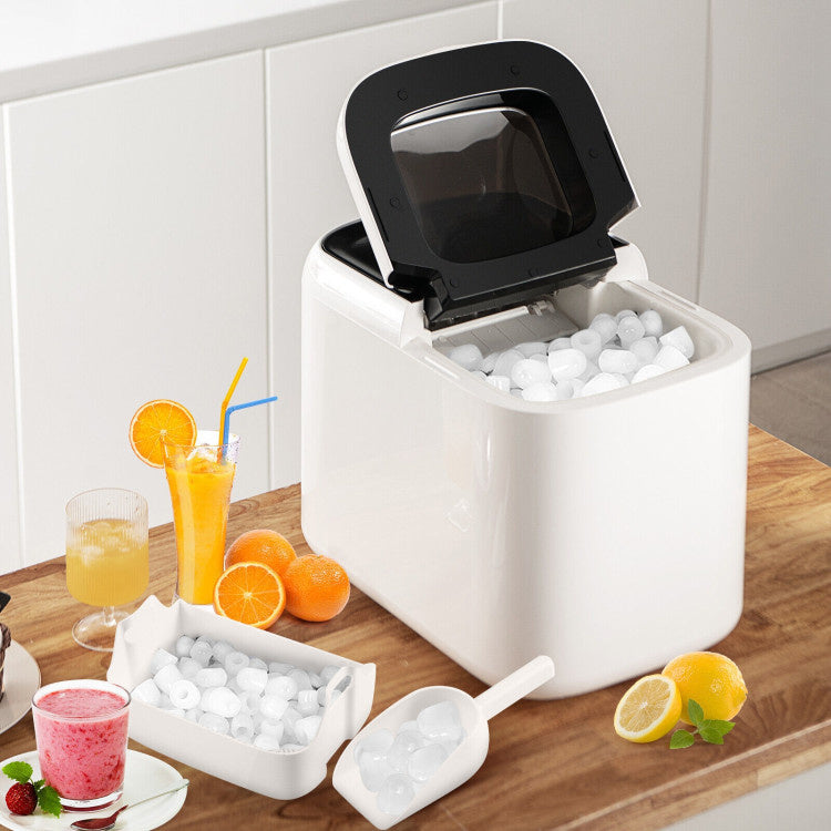 Home Portable Self-Clean Countertop Ice Maker