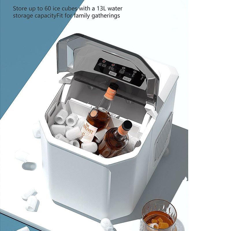 Portable Ice Maker Machine for Home Bars Coffee Shop