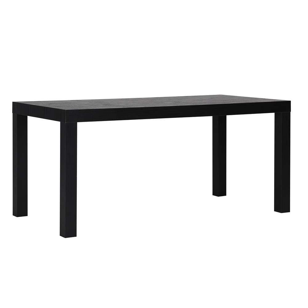 Parsons Coffee Table, Black Oak