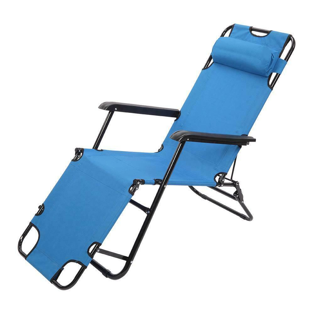 Folding Camping Reclining Chairs,Portable Zero Gravity Chair,Outdoor Lounge Chairs, Patio Outdoor Pool Beach Lawn Recline,Lounge Bed Chair Pool Patio Camping Cot Portable Relax