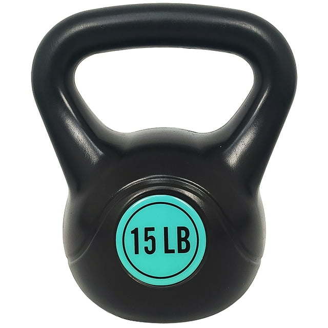 Wide Grip Kettlebell Exercise Fitness Weight Set, 3-Pieces