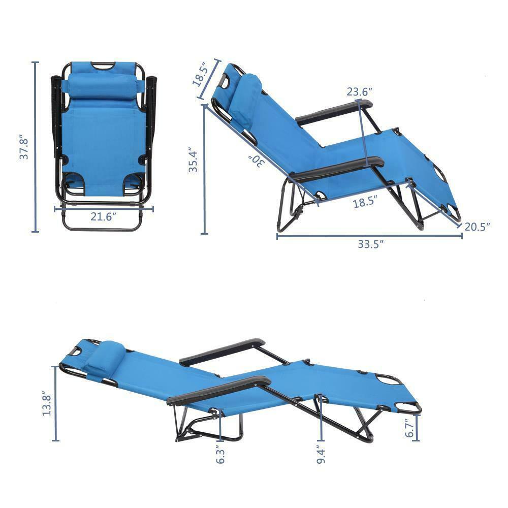 Folding Camping Reclining Chairs,Portable Zero Gravity Chair,Outdoor Lounge Chairs, Patio Outdoor Pool Beach Lawn Recline,Lounge Bed Chair Pool Patio Camping Cot Portable Relax