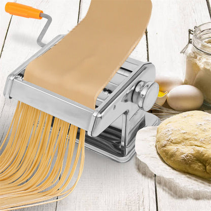 Dual-blade Multifunctional Manual Hand-cranking Operation Stainless Steel Noodle Making Machine RT