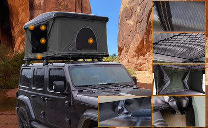 Trustmade Hard Shell Rooftop Tent 2mins Setup 100% Waterproof 50mm Mattress Pick Up Available