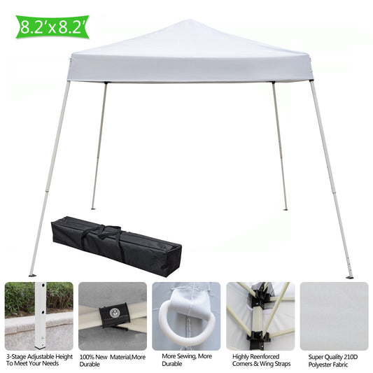 Free shipping 2.4 x 2.4m Portable Home Use Waterproof Folding Tent,Outdoor Pop Up Canopy Beach Camping Canopy  YJ