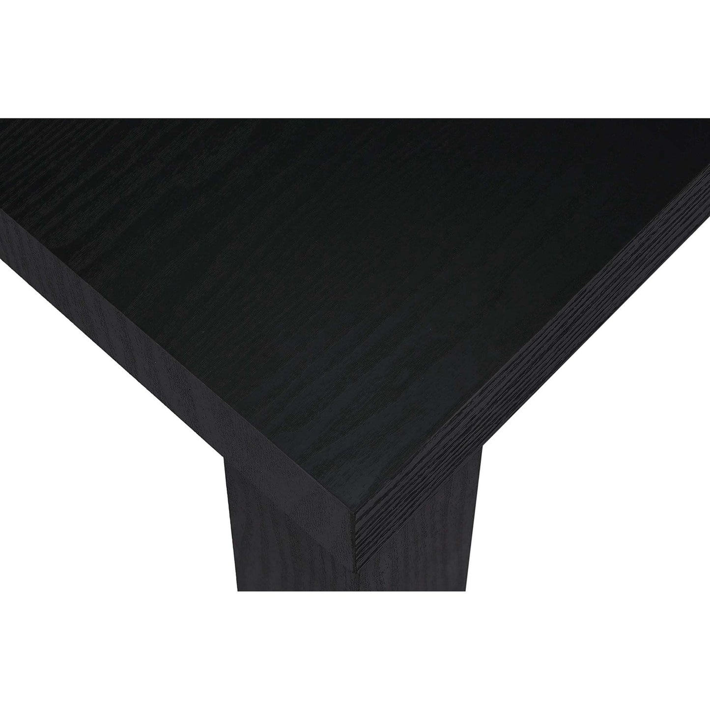 Parsons Coffee Table, Black Oak